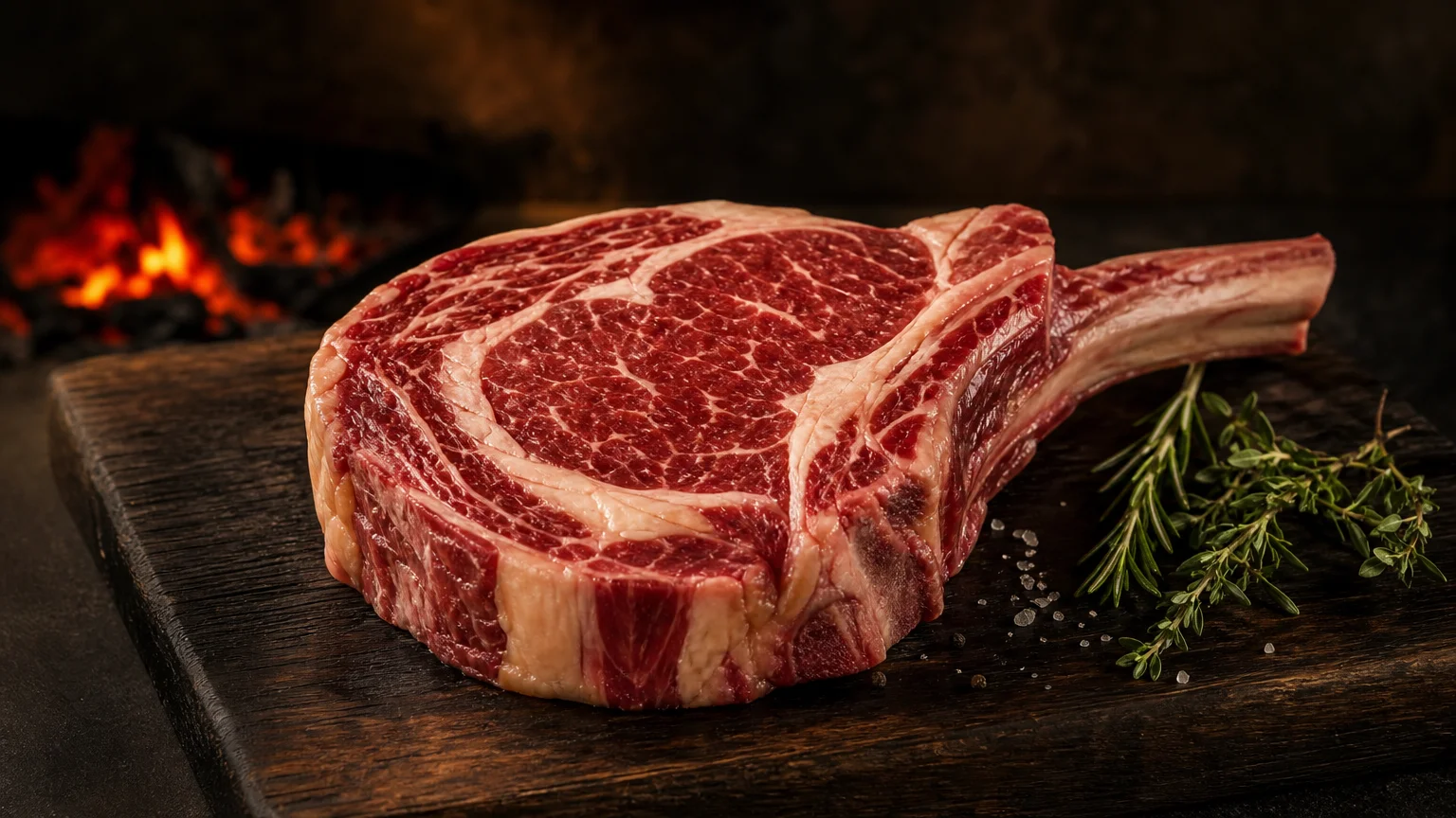 Côte de bœuf Minhota du Portugal prête à être cuisinée